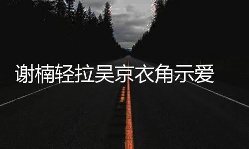 蜜庆衣角谢楠 甜示爱祝结周年婚七吴京轻拉