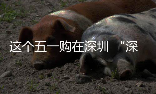 动开享生费活深圳深圳这个之约活五一购在启 畅促消